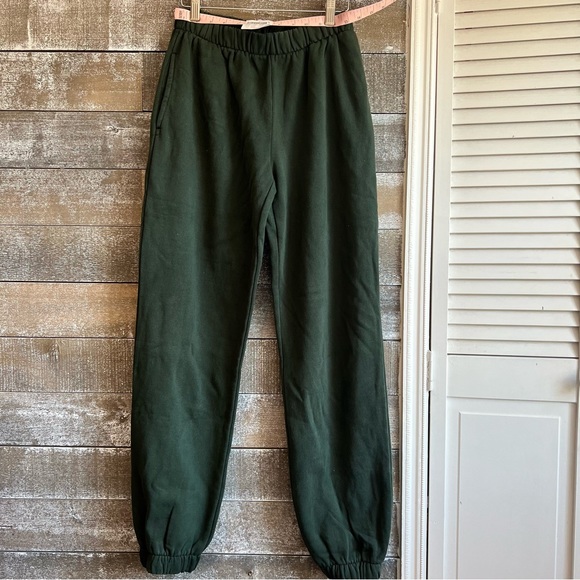 Brandy Melville Pants & Jumpsuits Brandy Melville Dark Green Sweatpants Poshmark